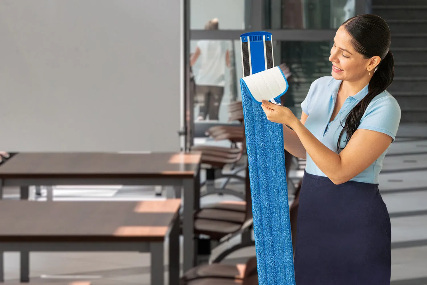 60" Microfiber Wet Mop Pad - Pack of 3