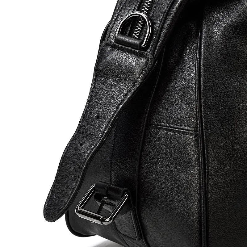 AALBORG | Black Leather Holdall