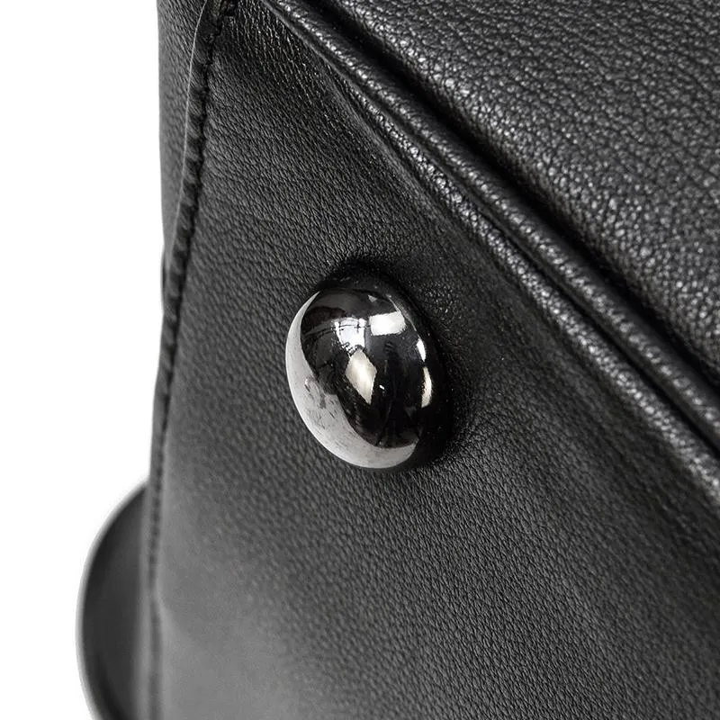 AALBORG | Black Leather Holdall