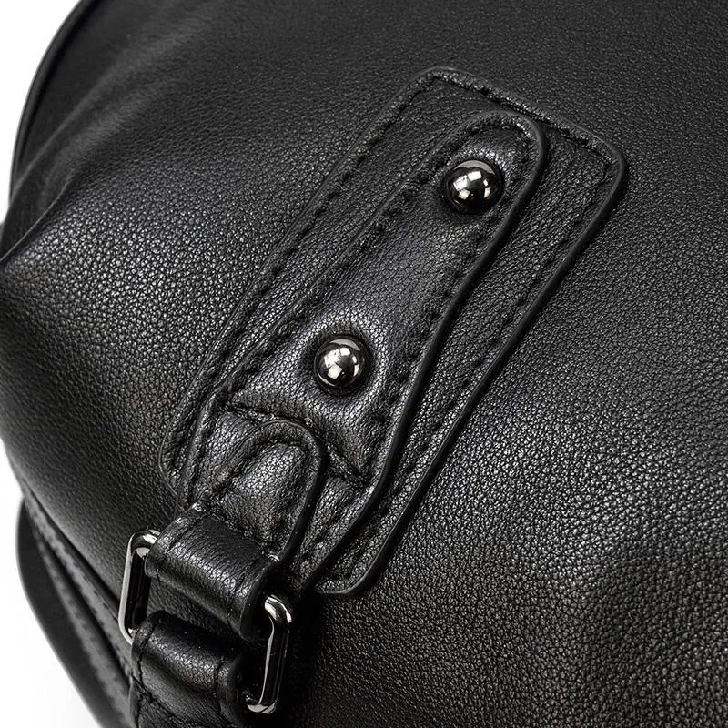AALBORG | Black Leather Holdall