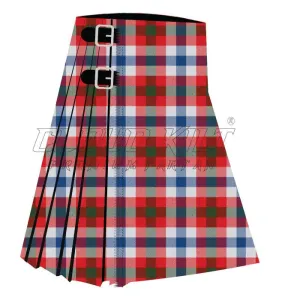 Premium Algarve Tartan Kilt - High-Quality Traditional Scottish Wear