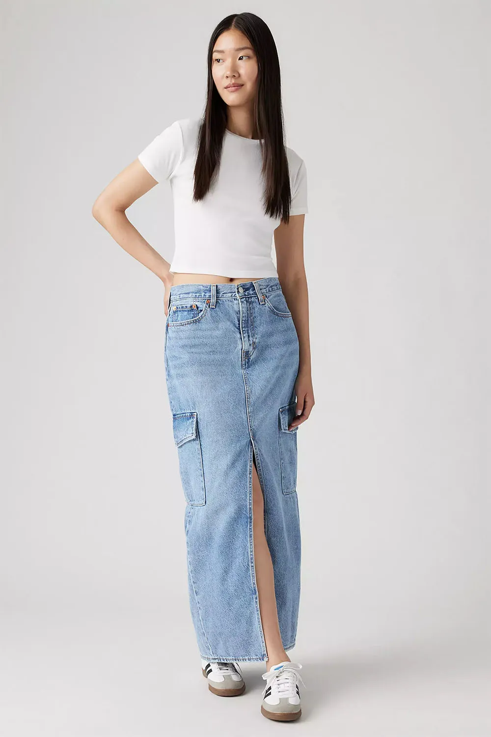 ANKLE COLUMN CARGO SKIRT - MAXIMIZE THE MOMENT