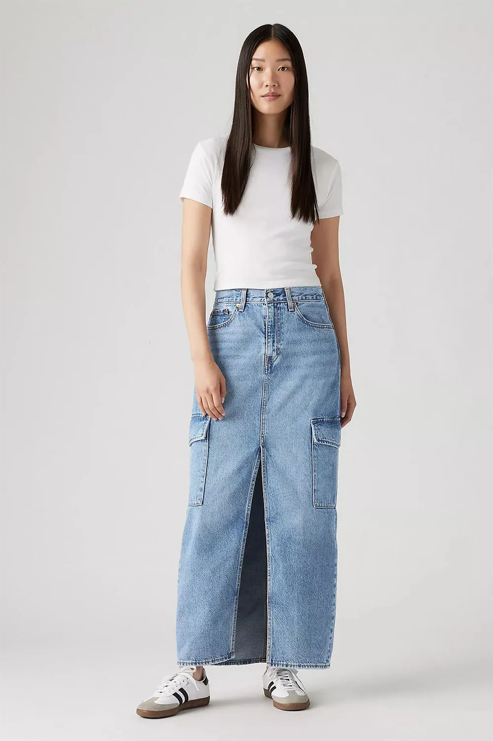 ANKLE COLUMN CARGO SKIRT - MAXIMIZE THE MOMENT