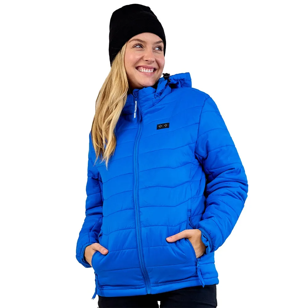 Lightweight Heated Jacket for Women - Antarctic Winter Coat with Advanced Warmth Technology