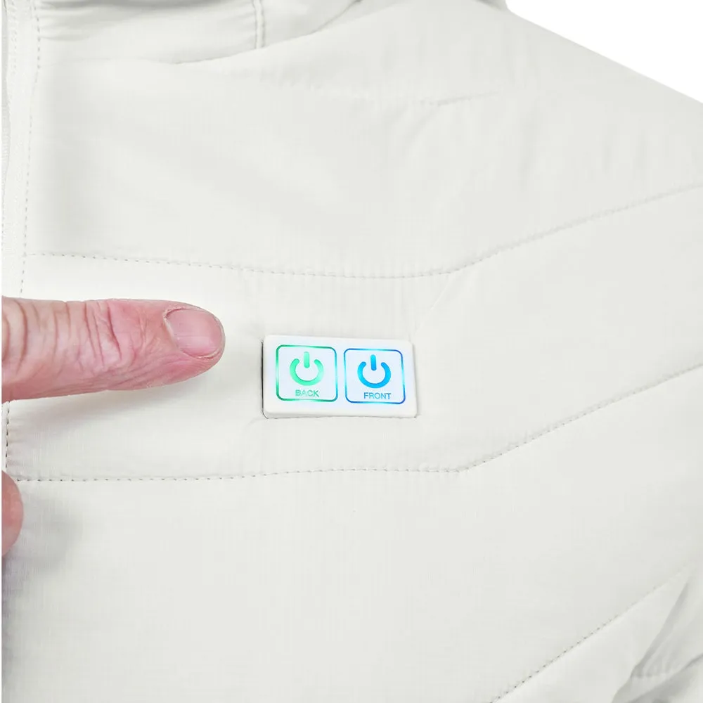 Lightweight Heated Jacket for Women - Antarctic Winter Coat with Advanced Warmth Technology