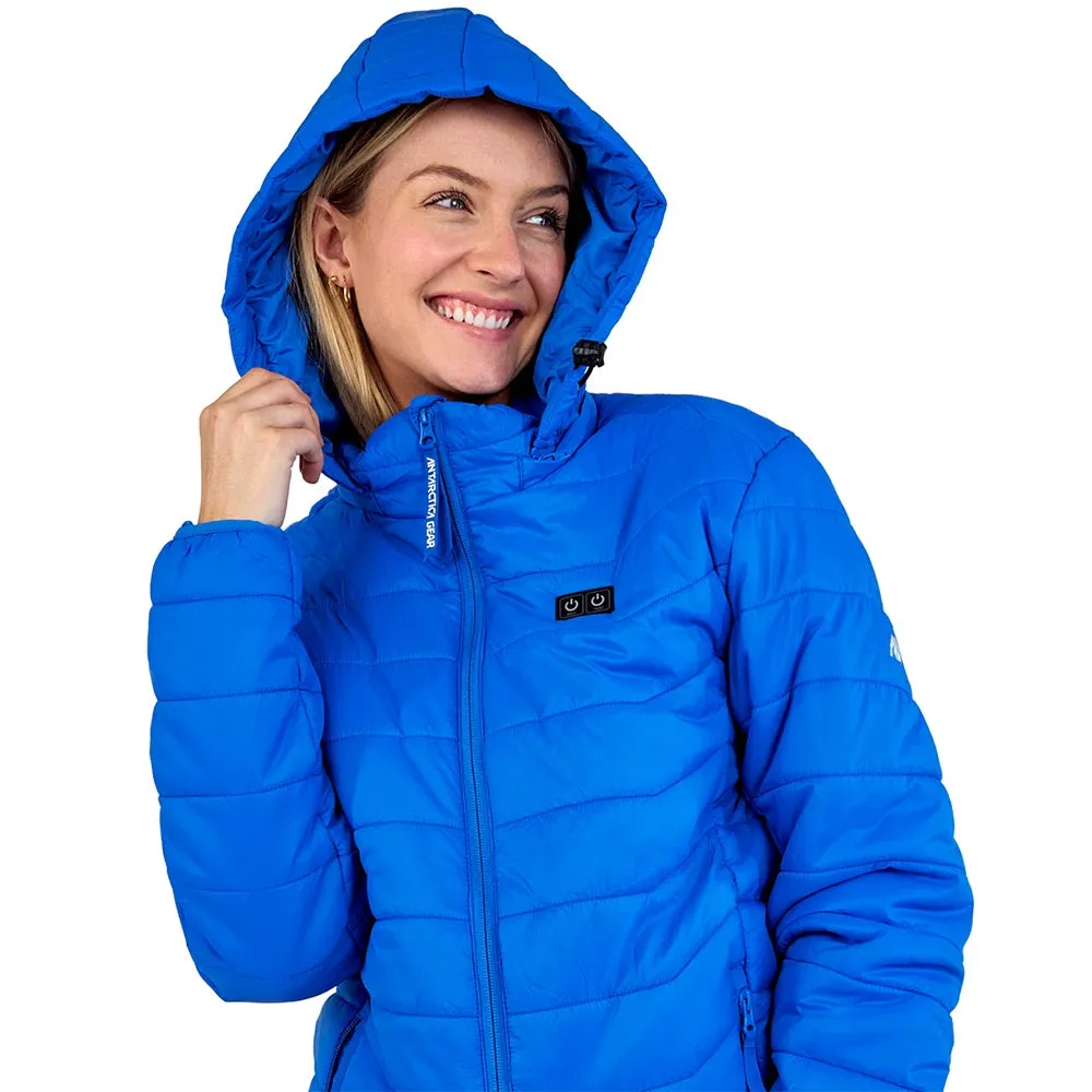 Lightweight Heated Jacket for Women - Antarctic Winter Coat with Advanced Warmth Technology