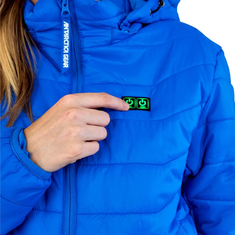 Lightweight Heated Jacket for Women - Antarctic Winter Coat with Advanced Warmth Technology