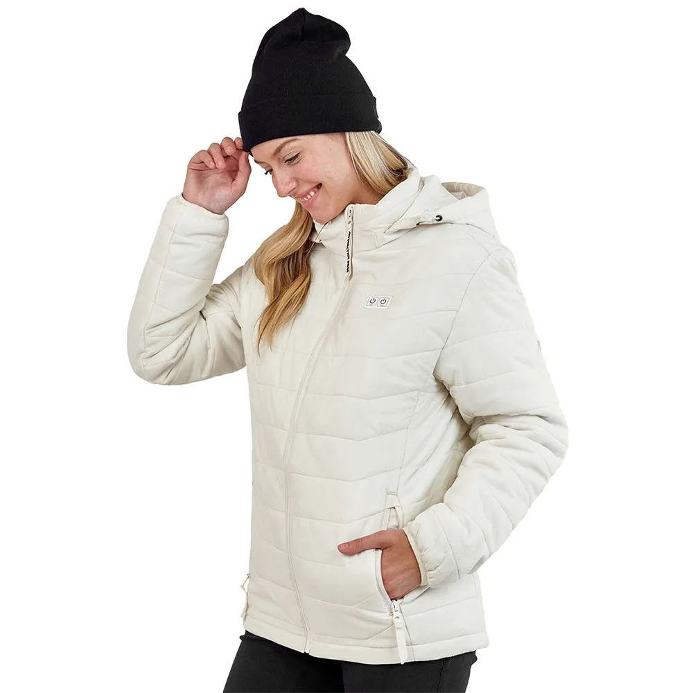 Lightweight Heated Jacket for Women - Antarctic Winter Coat with Advanced Warmth Technology