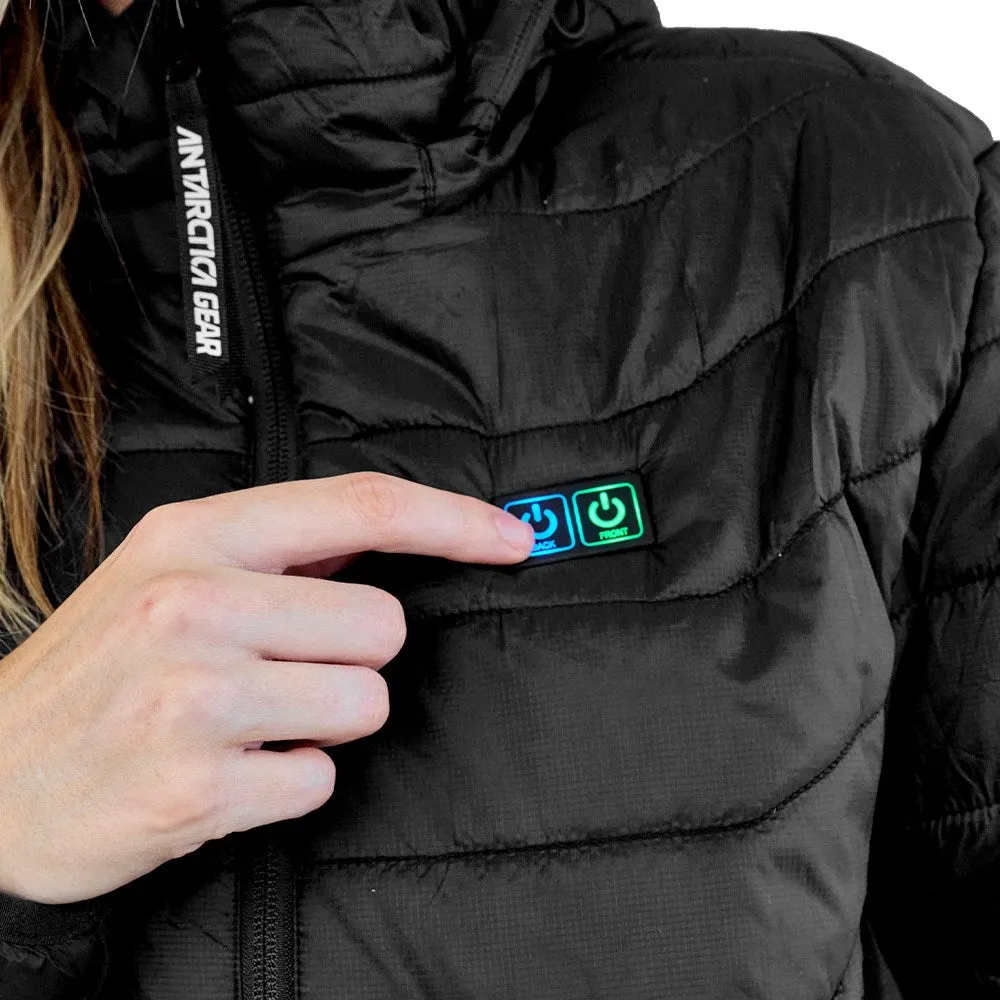 Lightweight Heated Jacket for Women - Antarctic Winter Coat with Advanced Warmth Technology