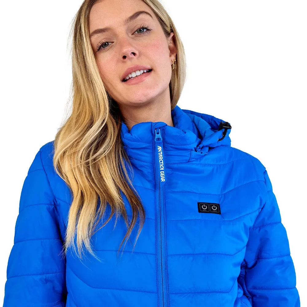 Lightweight Heated Jacket for Women - Antarctic Winter Coat with Advanced Warmth Technology