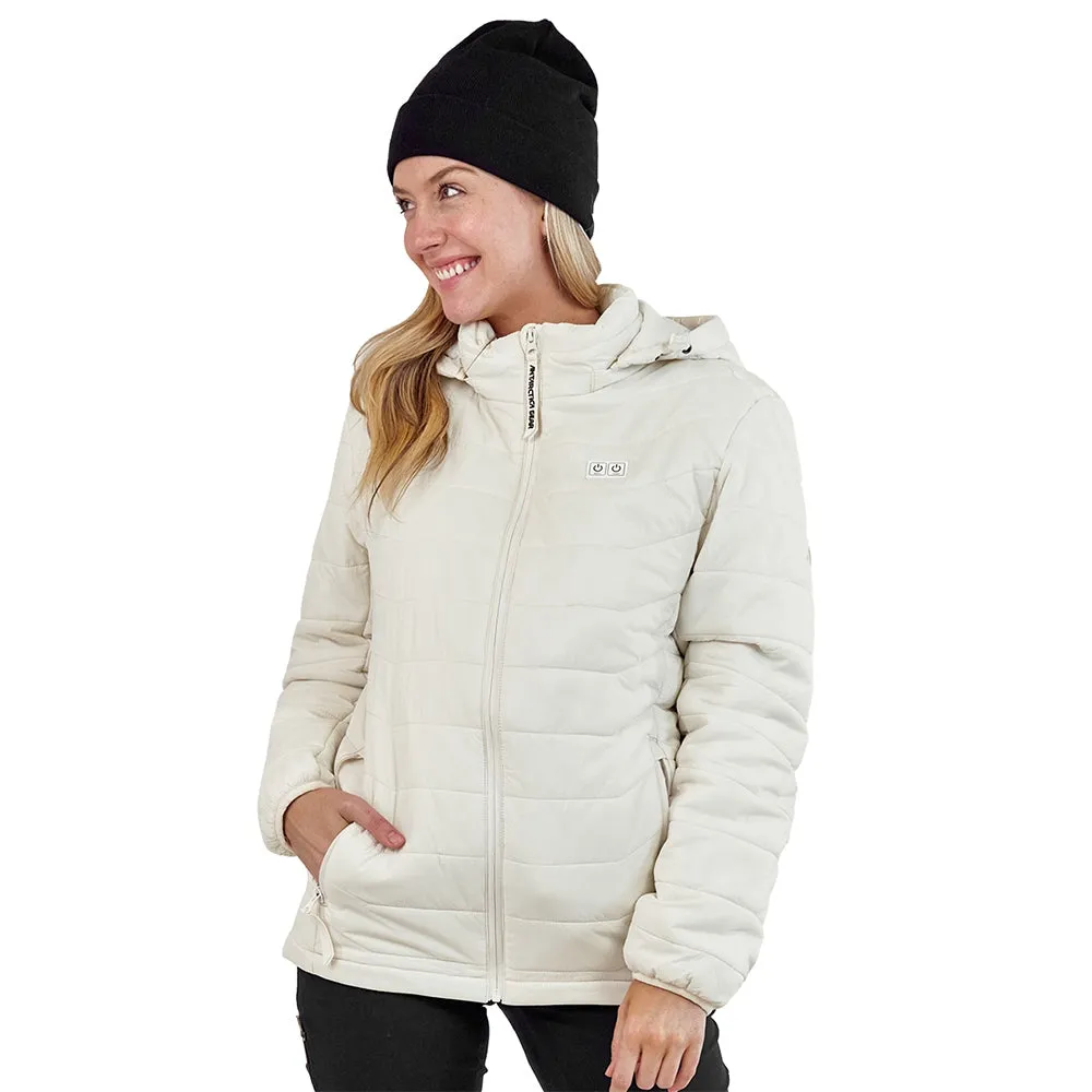 Lightweight Heated Jacket for Women - Antarctic Winter Coat with Advanced Warmth Technology