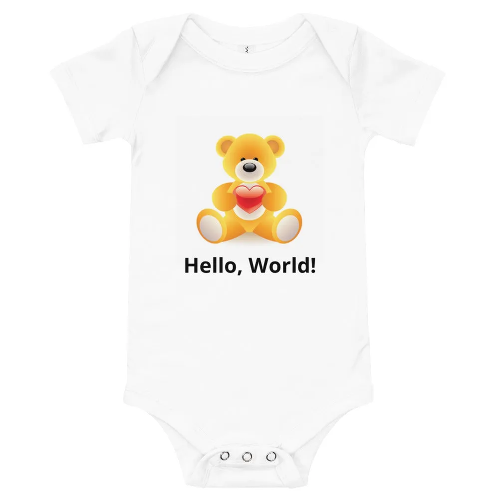 Baby short sleeve bodysuit