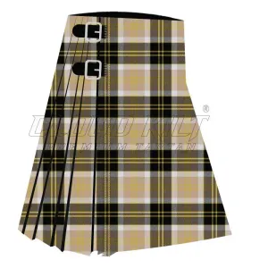 Bannockbane Light Tan Premium Tartan Kilt