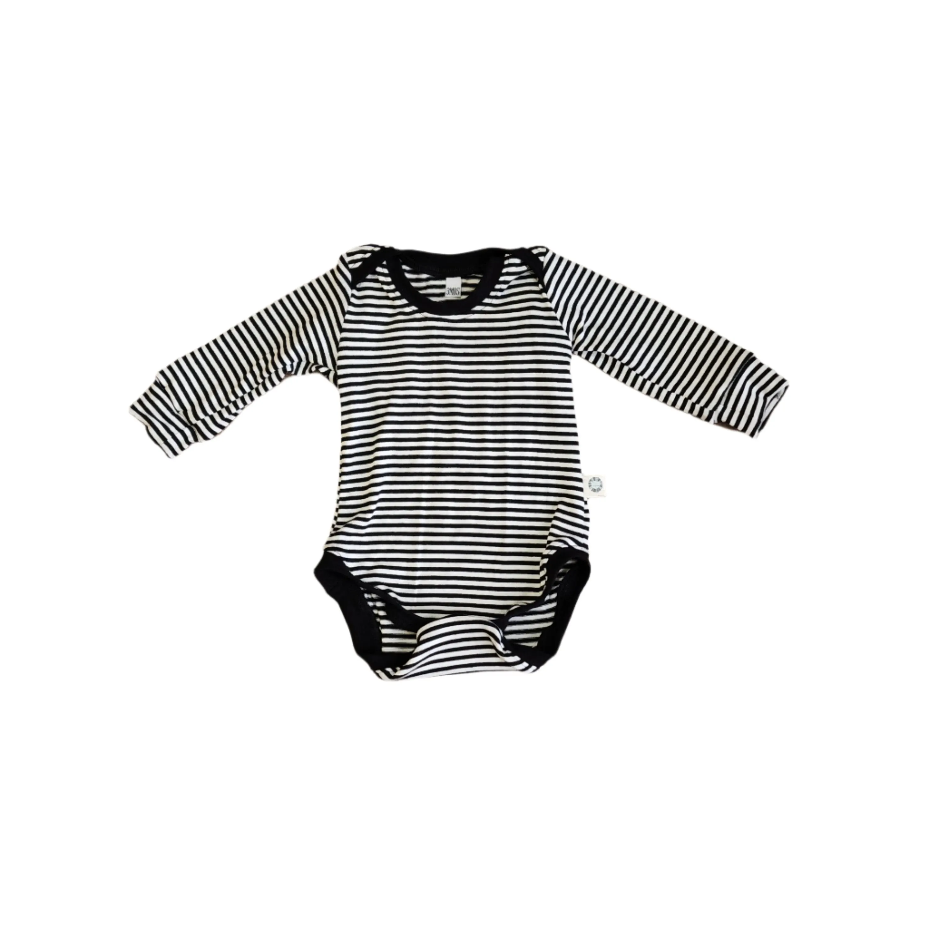 Black & White Striped Bodysuit