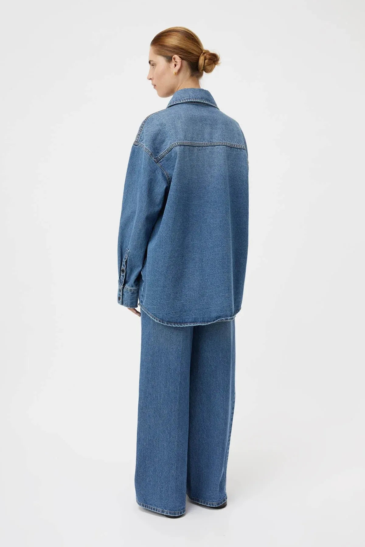 Blanca Overshirt Classic Blue