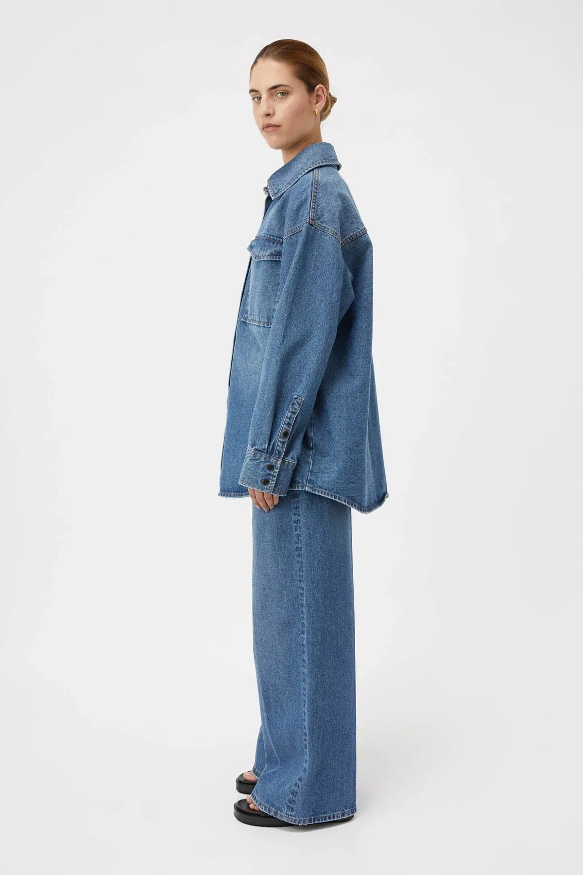 Blanca Overshirt Classic Blue