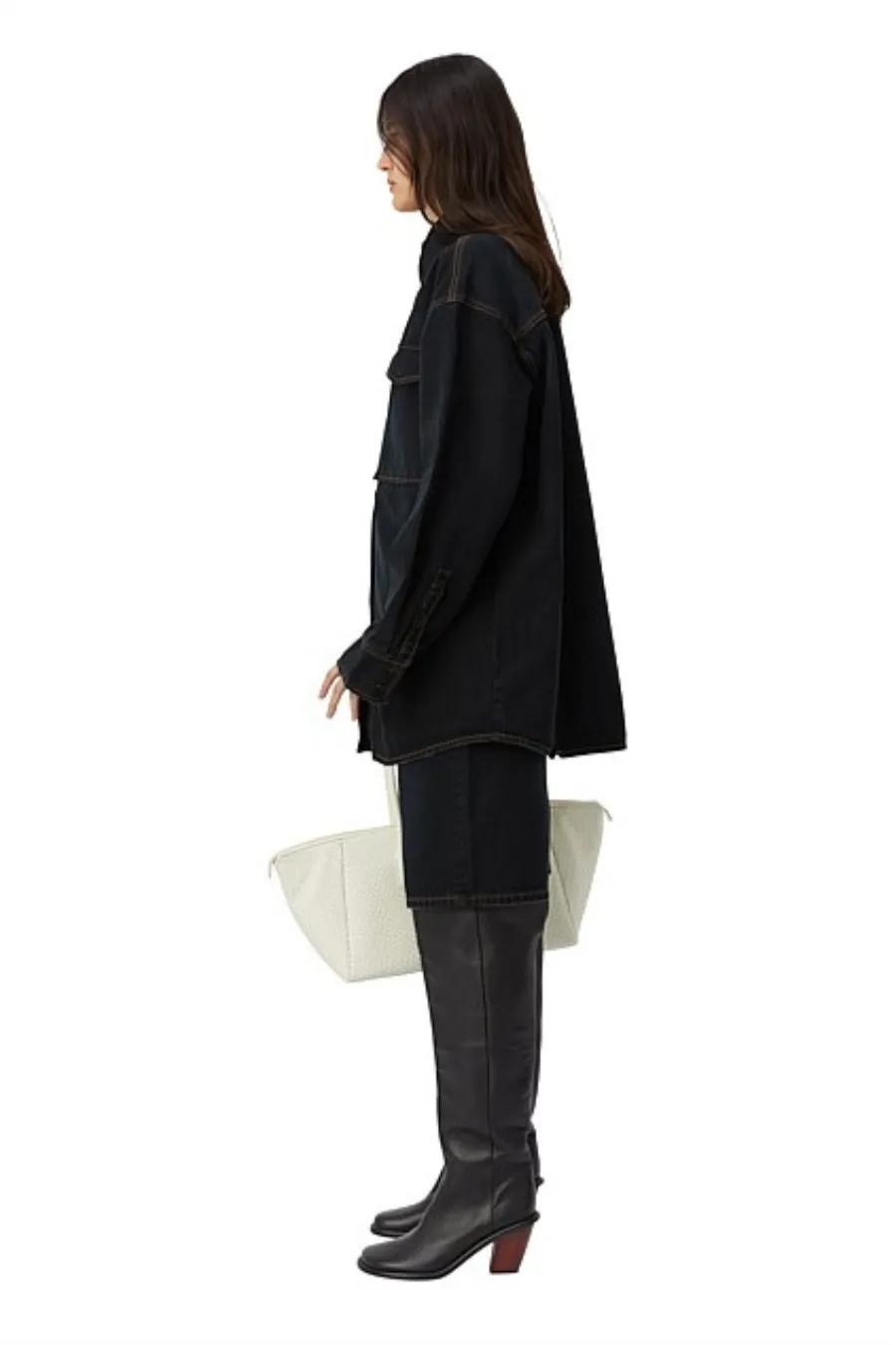 Blanca Overshirt Inky Black