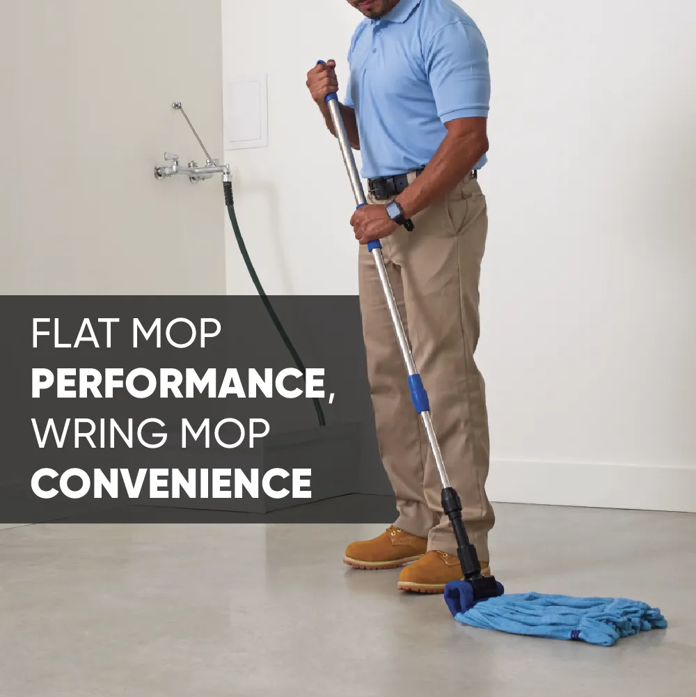 Case of 12 Medium Commercial Microfiber Tube Mop