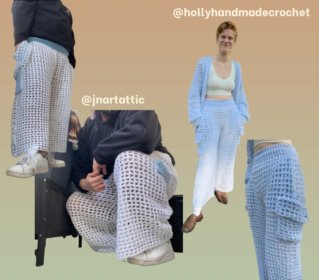 CTRL PANTS WRITTEN CROCHET PATTERN PDF