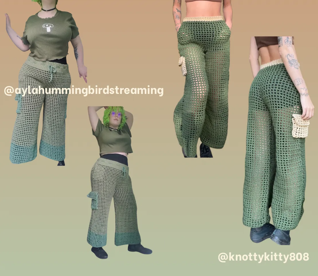 CTRL PANTS WRITTEN CROCHET PATTERN PDF