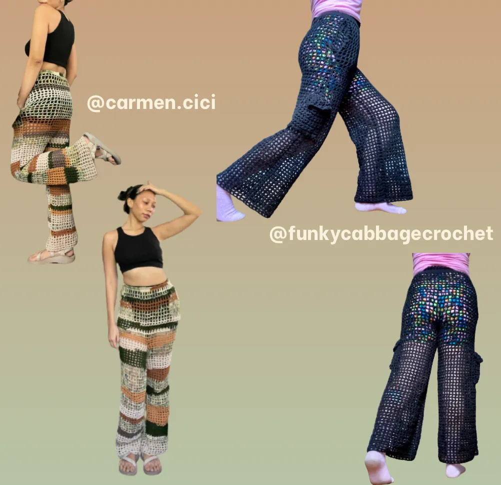 CTRL PANTS WRITTEN CROCHET PATTERN PDF