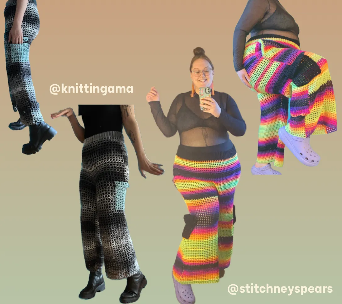 CTRL PANTS WRITTEN CROCHET PATTERN PDF