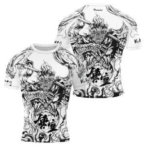 Dragonbound Monkey King Men's Short Sleeve Rash Guard