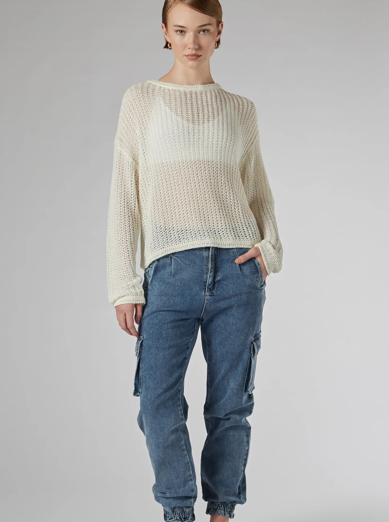 DRICOPER - Mora Denim Cargo Pants - Vintage