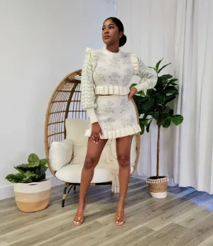 Emma Knit 2pc Skirt Set