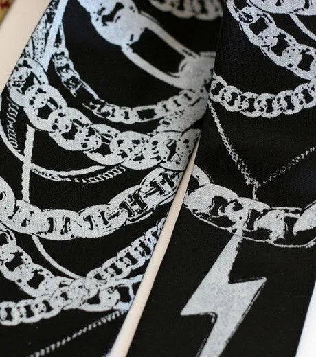 Fools Gold Silk Necktie
