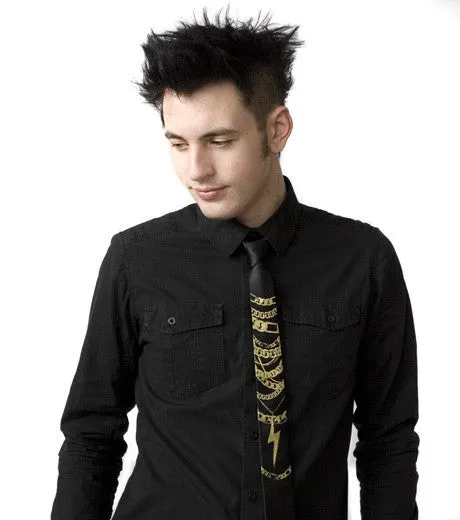 Fools Gold Silk Necktie