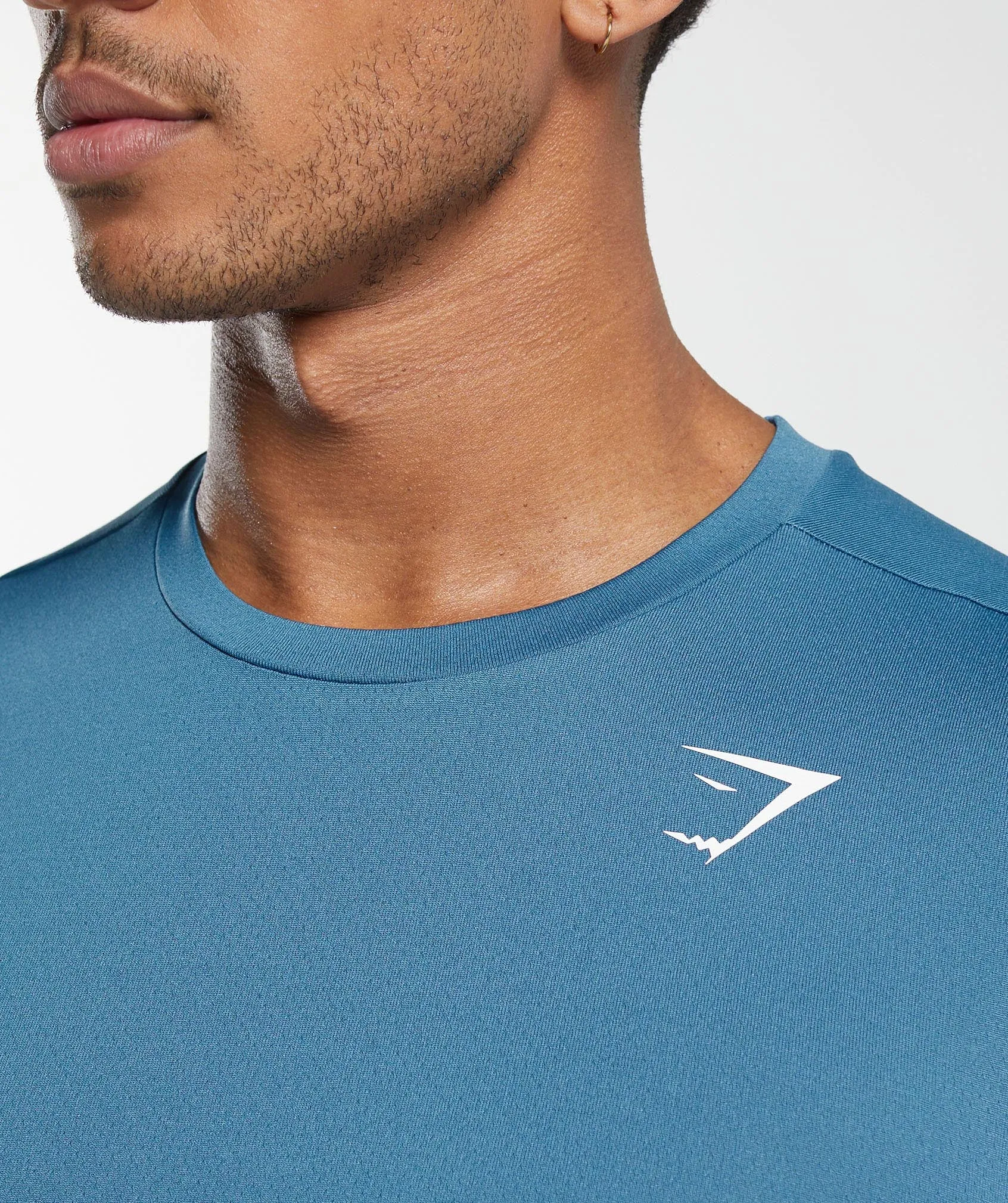Gymshark Arrival Long Sleeve T-Shirt - Utility Blue
