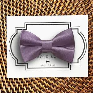 Lavender Haze Satin Bow for Dog Collar and Cat Collar