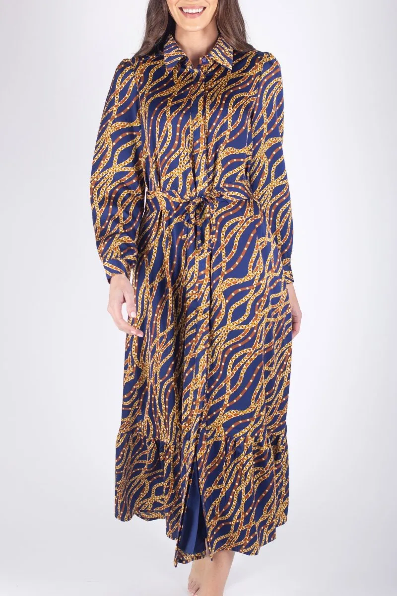 LEXI DRESS (NAVY)