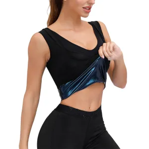 Men Sweat Sauna Body Shaper Vest Waist Trainer Slimming Tank