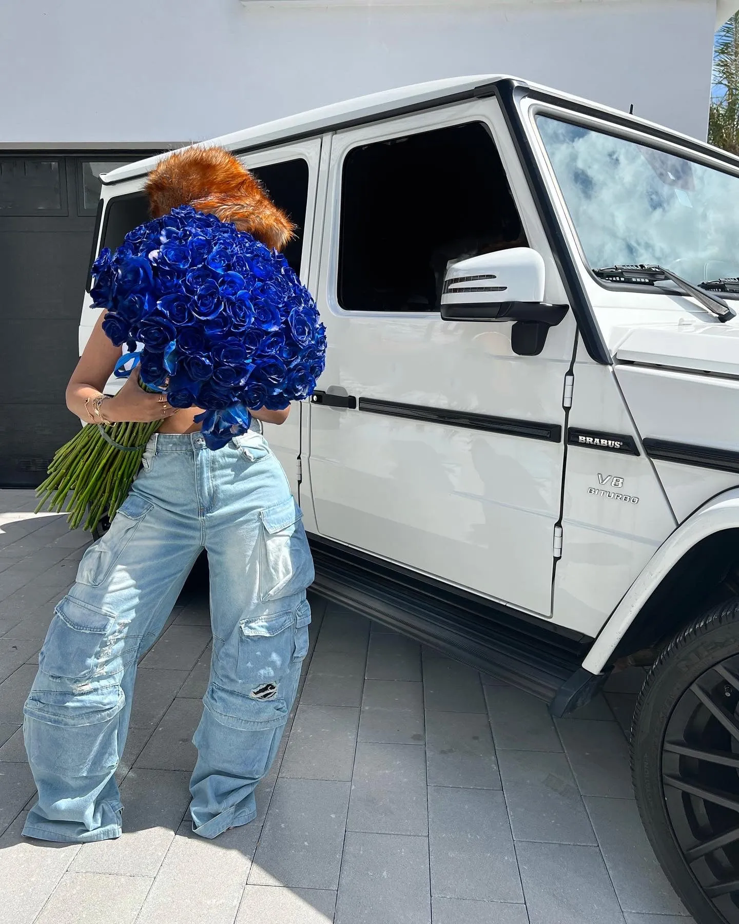 MM MEDIUM WASH CARGO Denim RESTOCKED