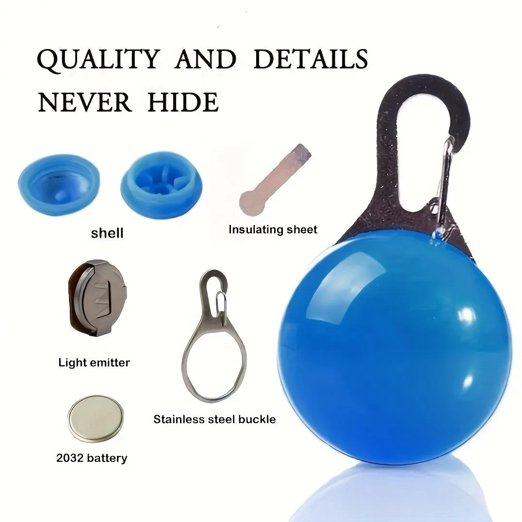 Nighttime Safety LED Pendant for Dogs Flashing Pet Tag