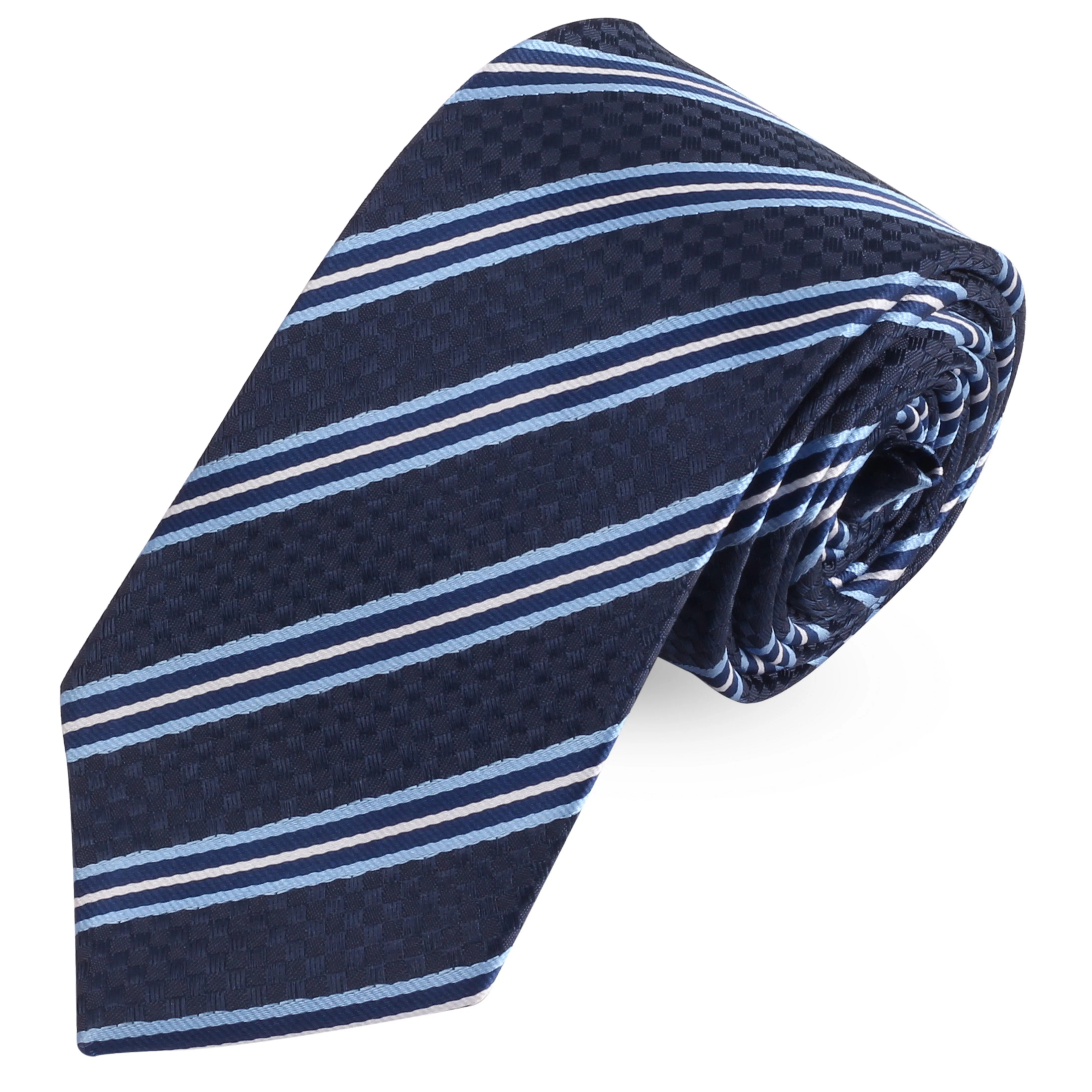 Peluche Blue Ombre Microfiber Necktie For Men