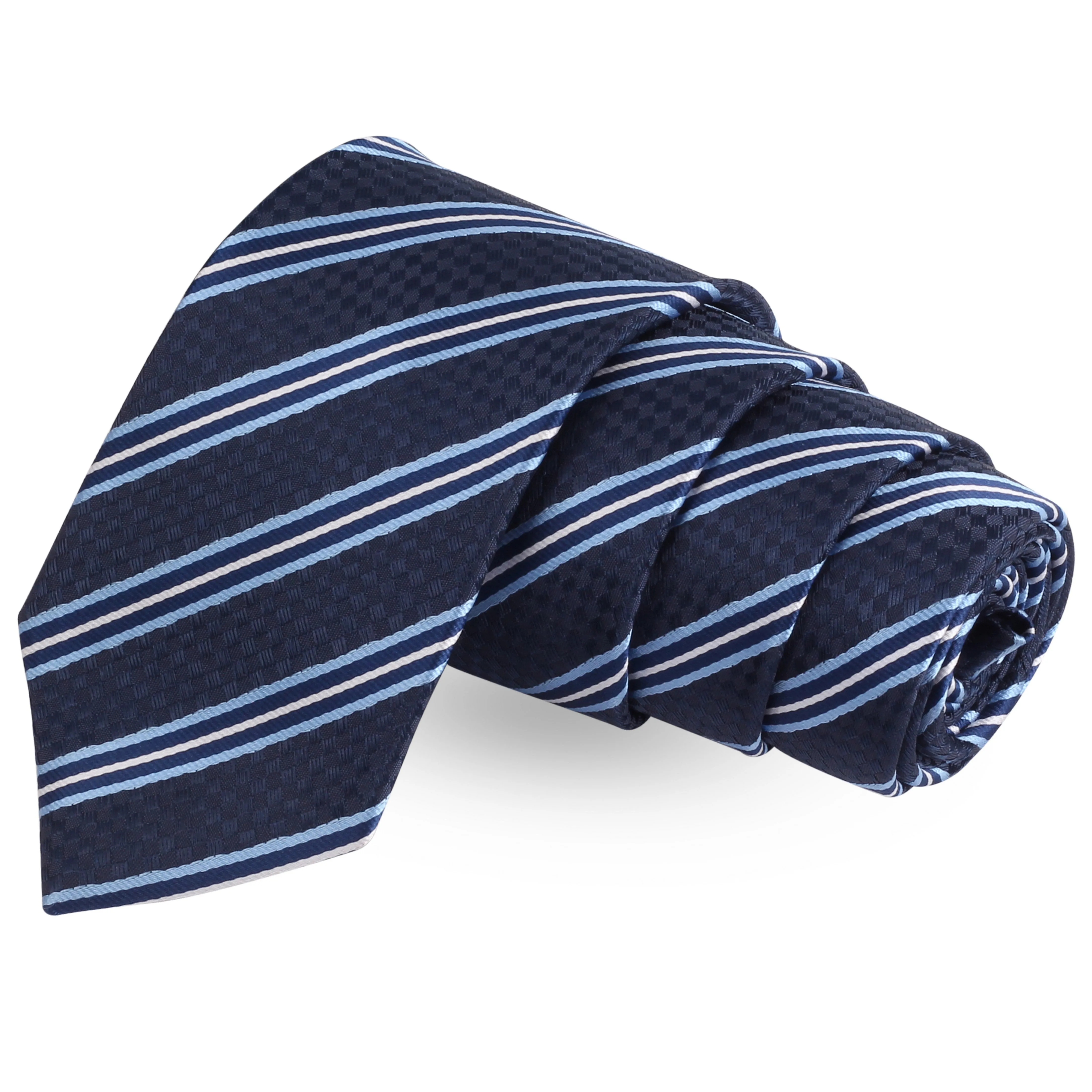Peluche Blue Ombre Microfiber Necktie For Men