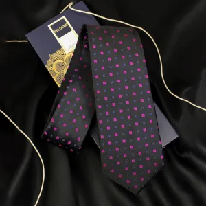 Peluche Printed Microfiber Necktie For Men