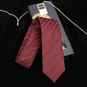 Peluche Red Rush Microfiber Necktie For Men