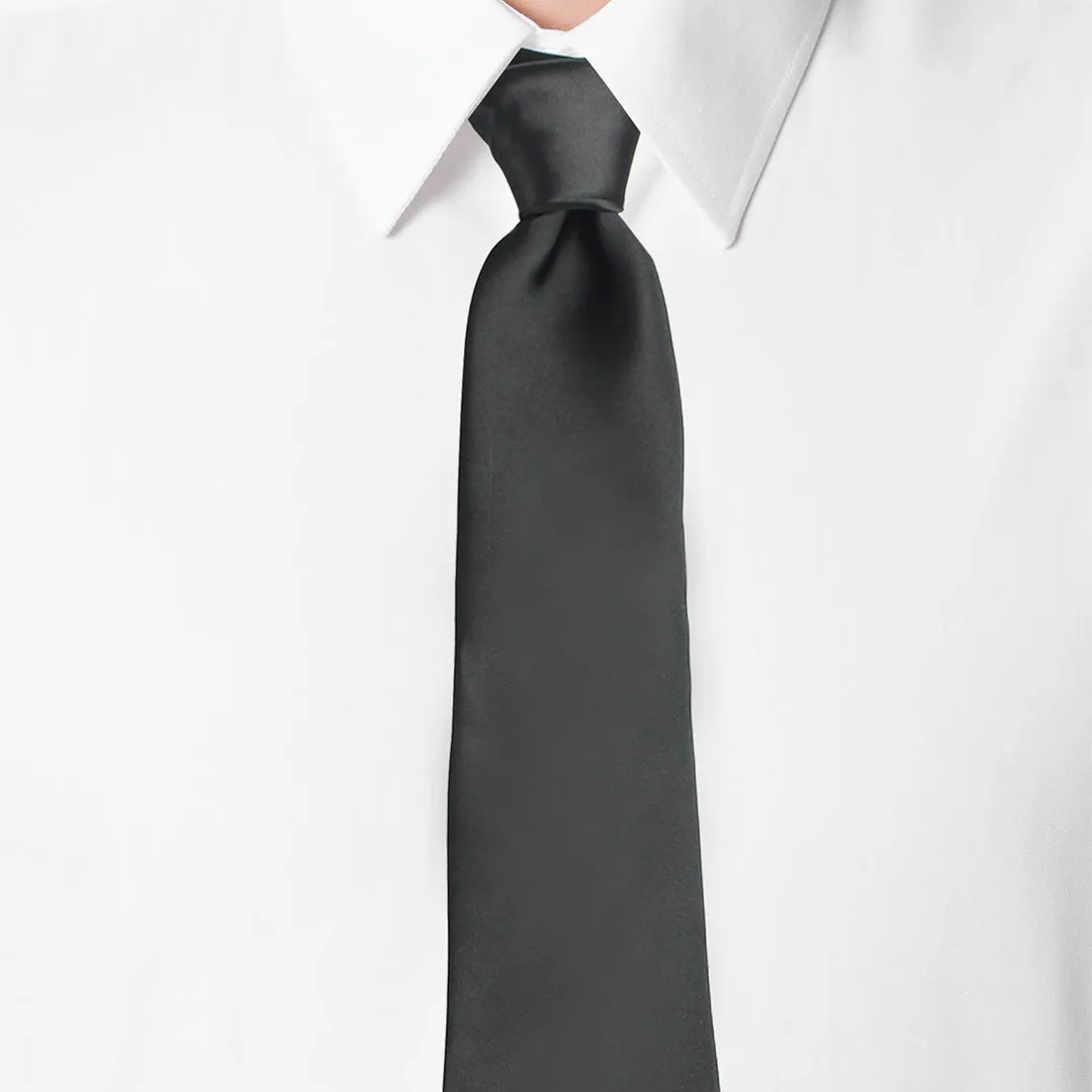Peluche Refined Neck Tie & Pocket Square Set for Men