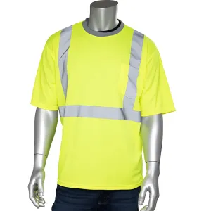 PIP 312-1200-LY/3X ANSI Type R Class 2 Short Sleeve T-Shirt