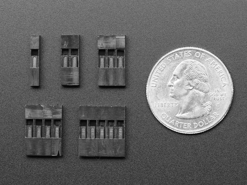 Small Single Row Wire Housing Pack for DIY Jumper Cables
