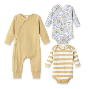 Sunshine Dreams Baby Gift Set - 3-Piece Bright & Cozy Essentials